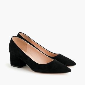 J.Crew Laney Pumps in Black Suede 7